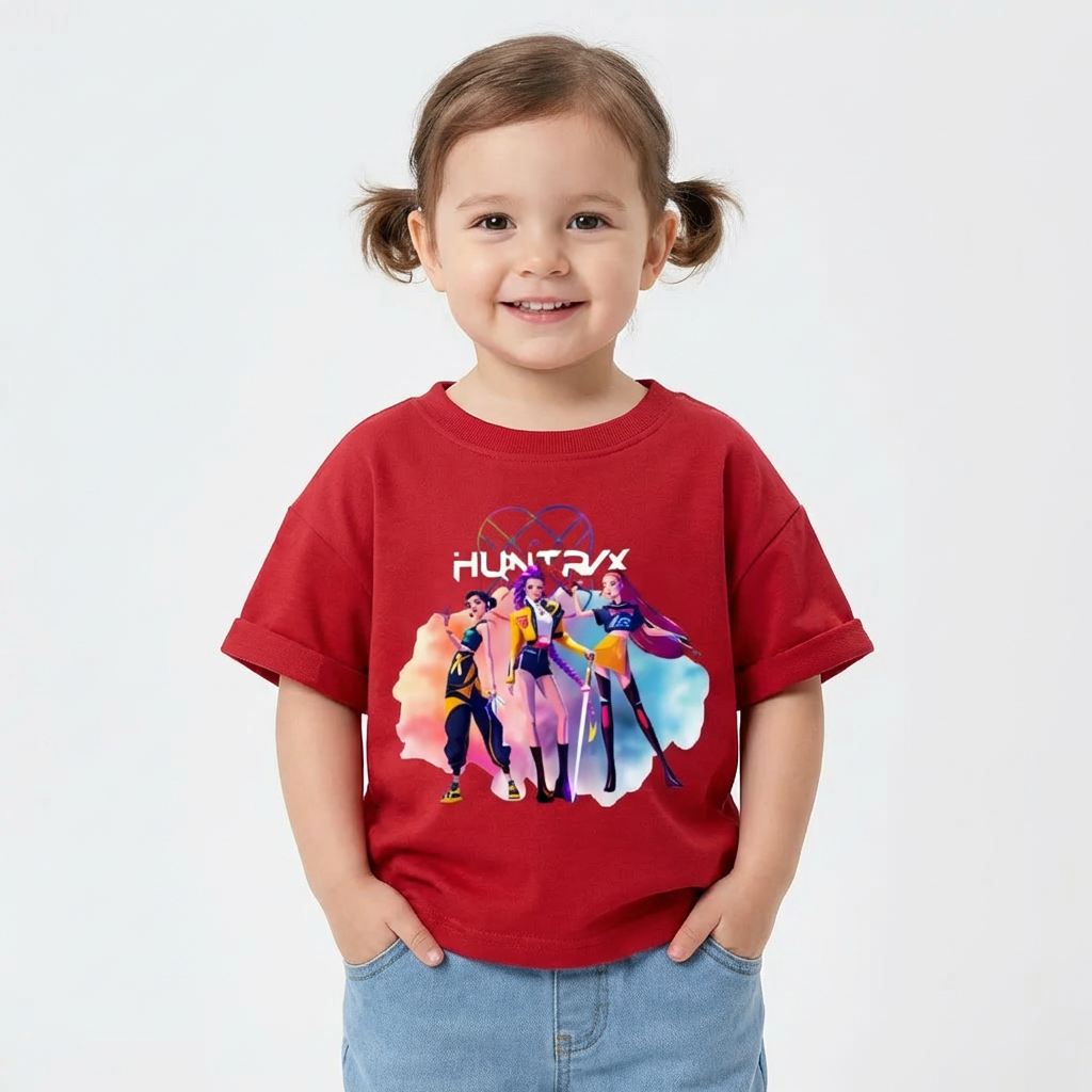 Trendy KPop T-shirt til børn (1-7 år)