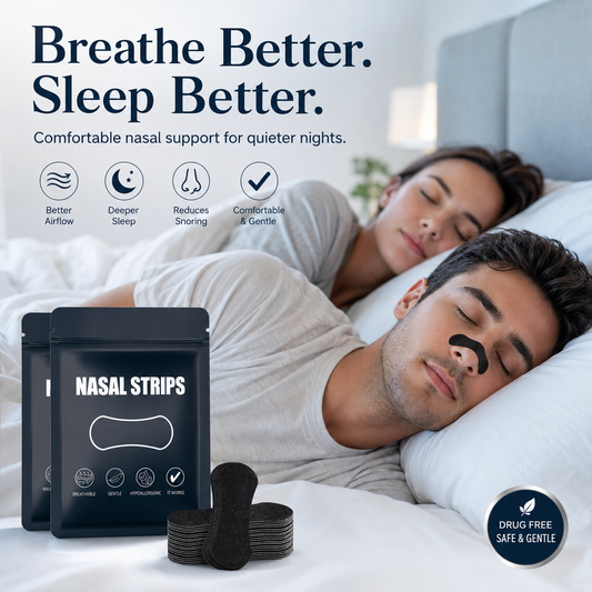 Anti-Snoring Nasal Strips – 30–150 Pieces