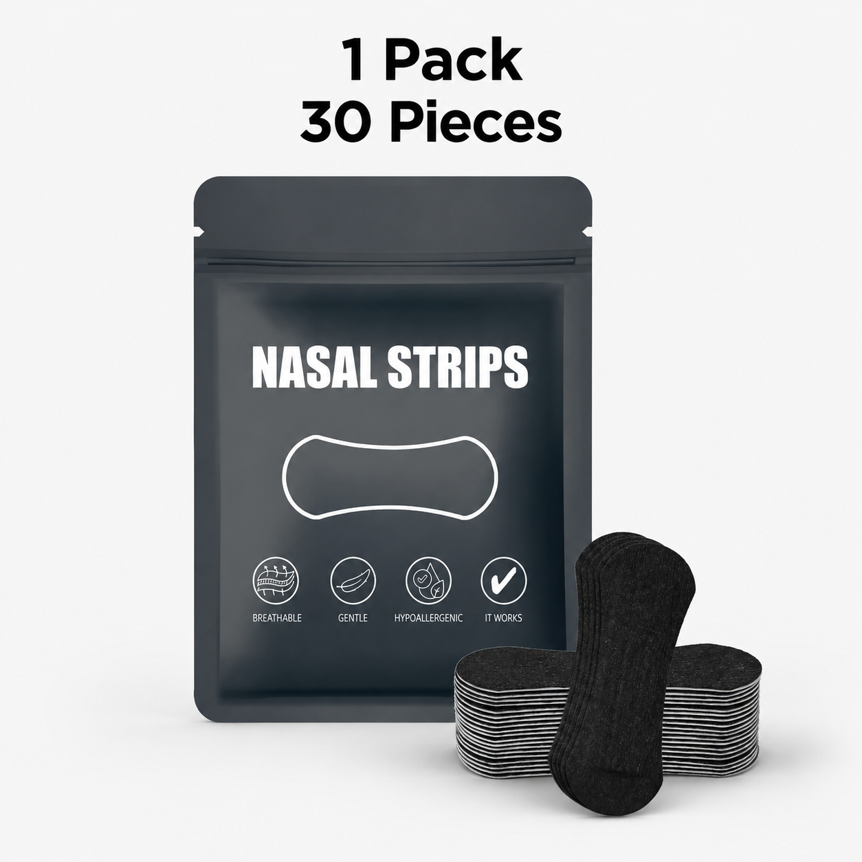 Anti-Snoring Nasal Strips – 30–150 Pieces