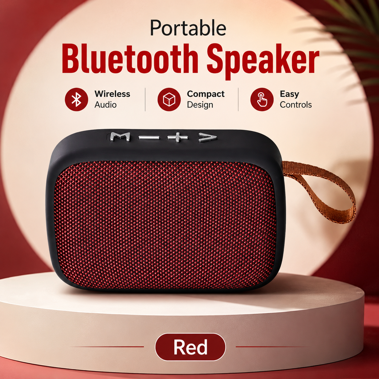 Mini přenosný Bluetooth reproduktor – venkovní bezdrátový stereo zvuk