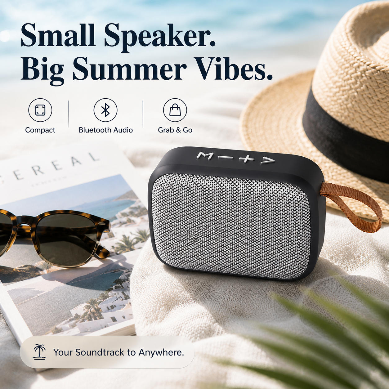 Mini přenosný Bluetooth reproduktor – venkovní bezdrátový stereo zvuk