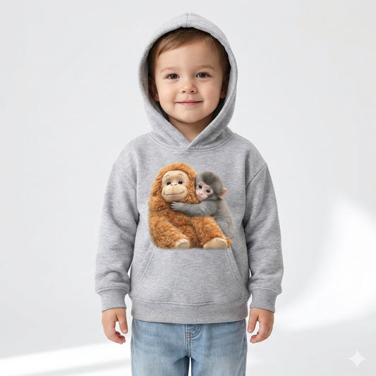 Viral Monkey Punch Sweatshirt for Kids Aged 3-14 - Limited Edition