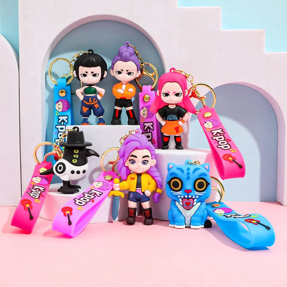 K-Pop-Sammelfigur-Schlüsselanhänger