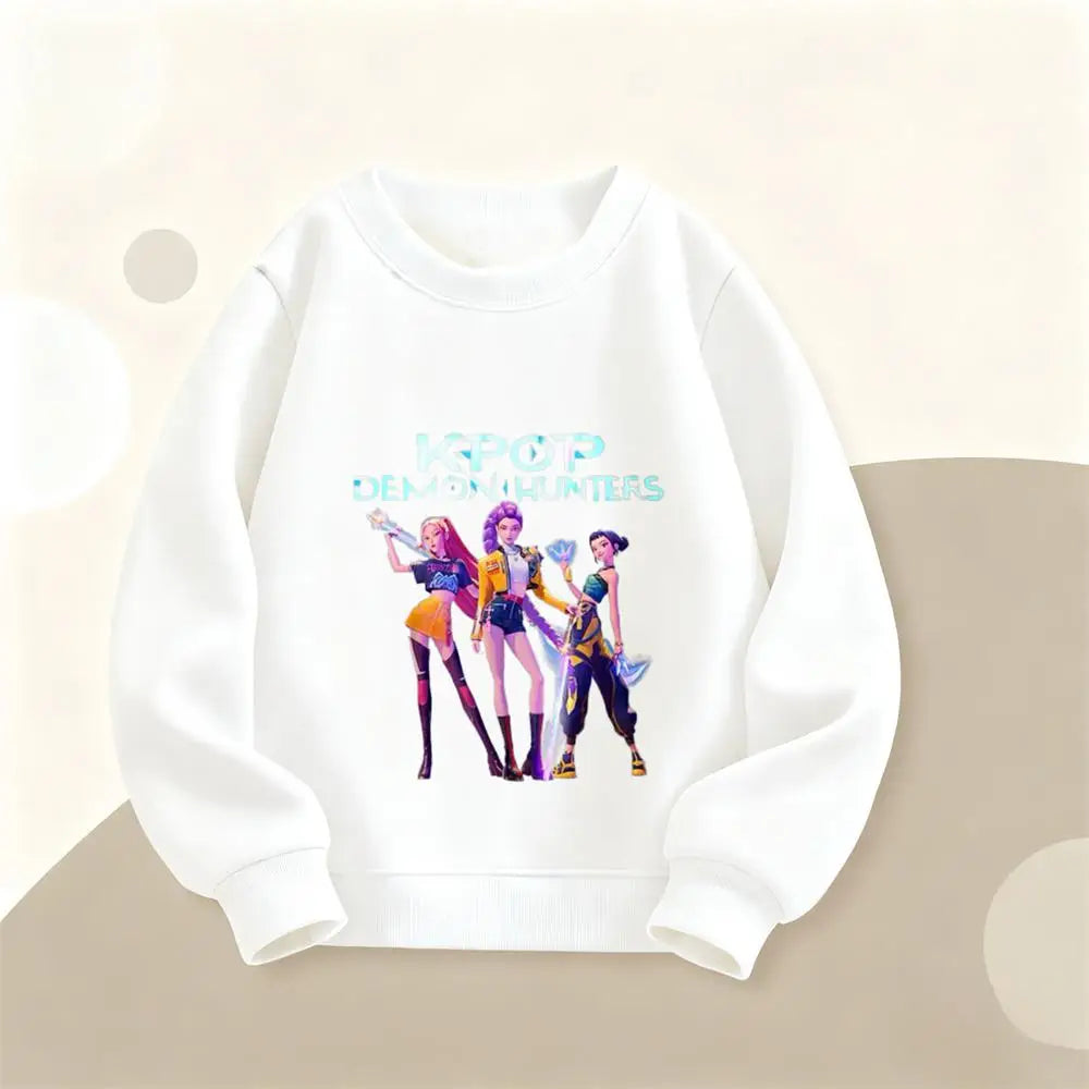 Sweatshirt KPop in Various Colors for Kids from 18 M to 7 Years