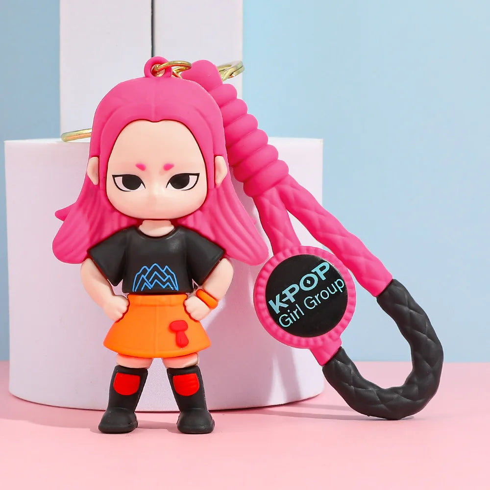 K-Pop-Sammelfigur-Schlüsselanhänger