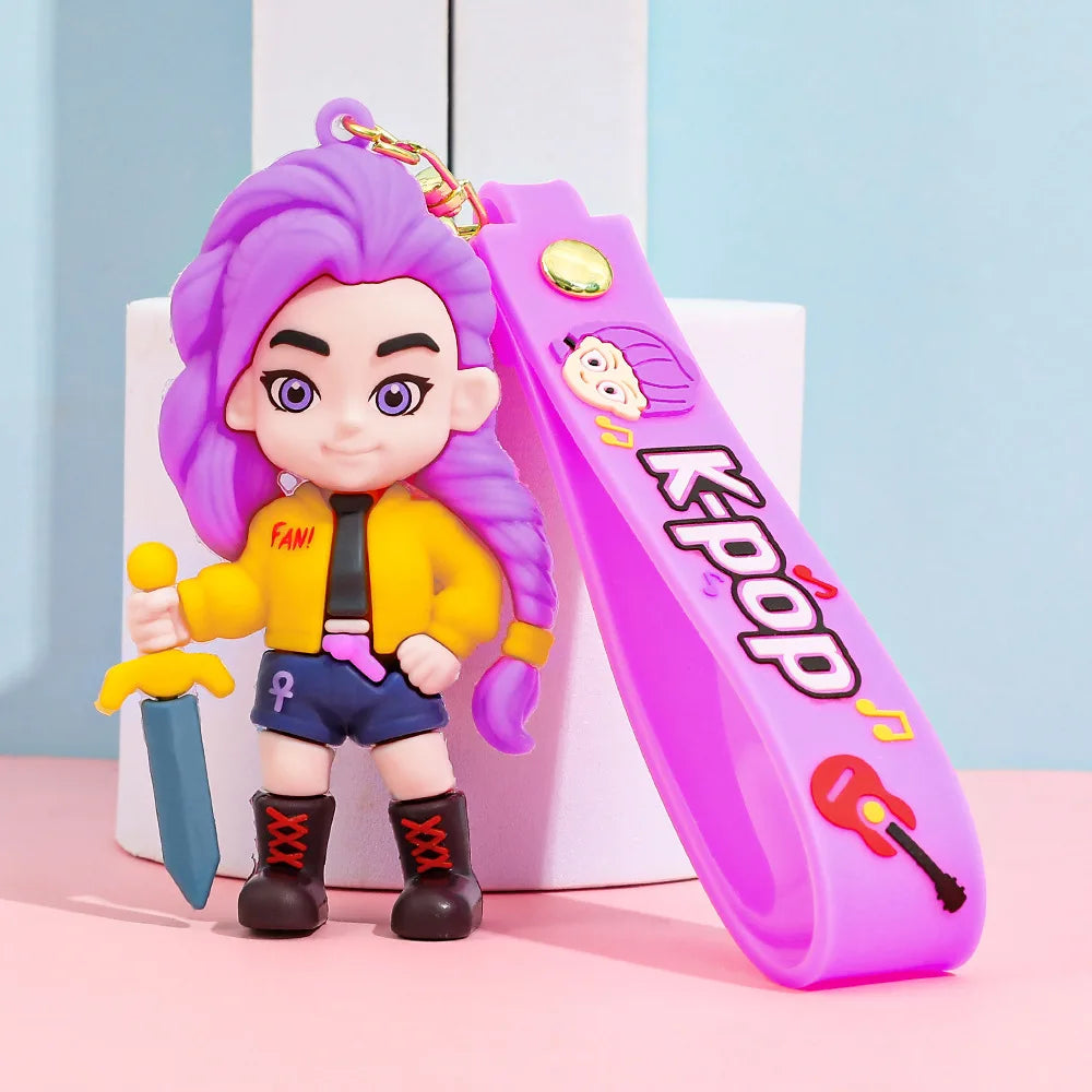 K-Pop-Sammelfigur-Schlüsselanhänger