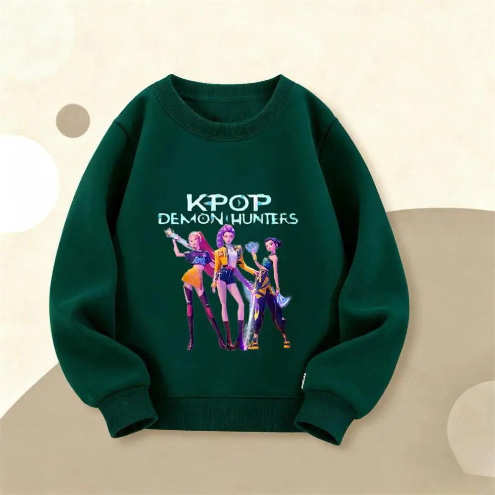 Sweatshirt KPop in Various Colors for Kids from 18 M to 7 Years