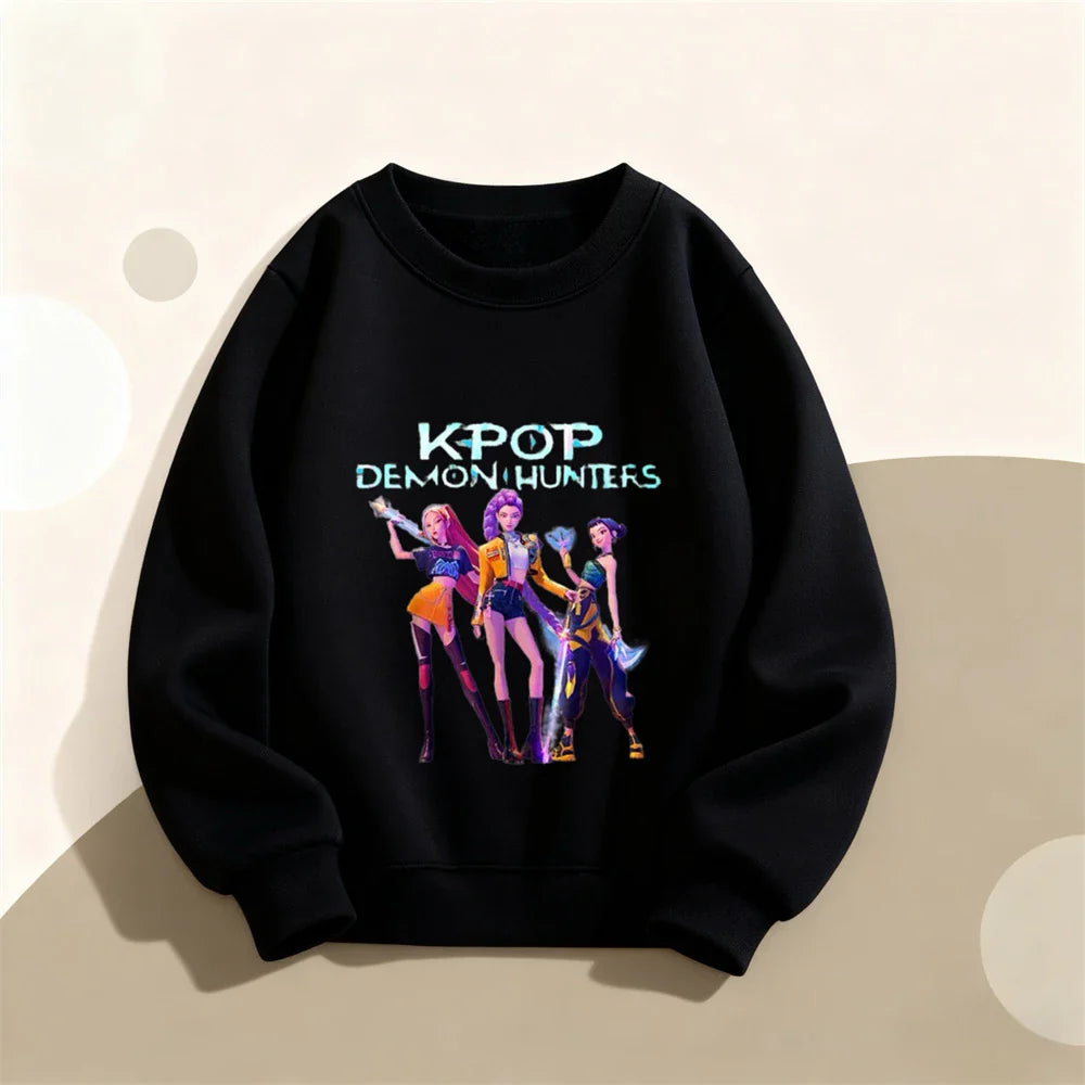 Sweatshirt KPop in Various Colors for Kids from 18 M to 7 Years