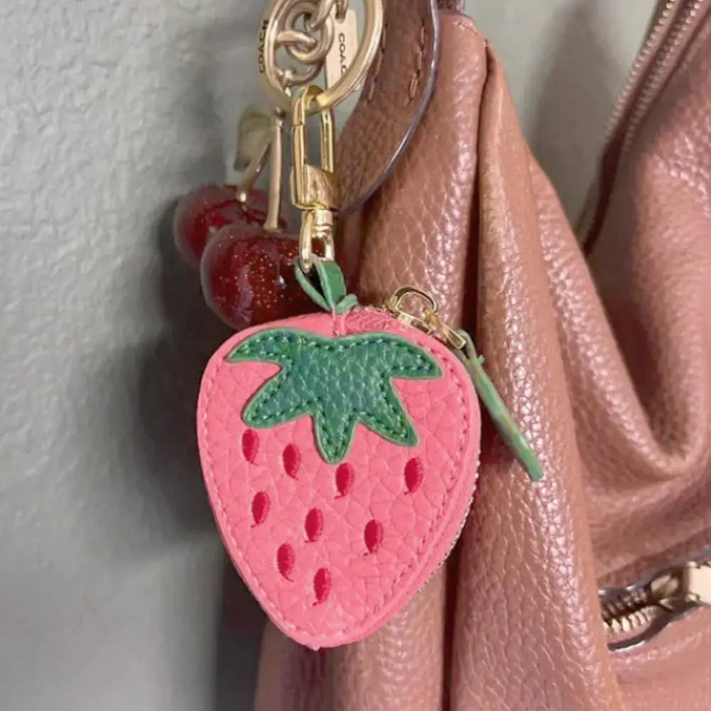FruitPop kolekcija mini novčanika – kožni privjesak za kovanice