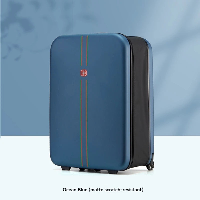 Foldable Rolling Suitcase – Collapsible Luggage