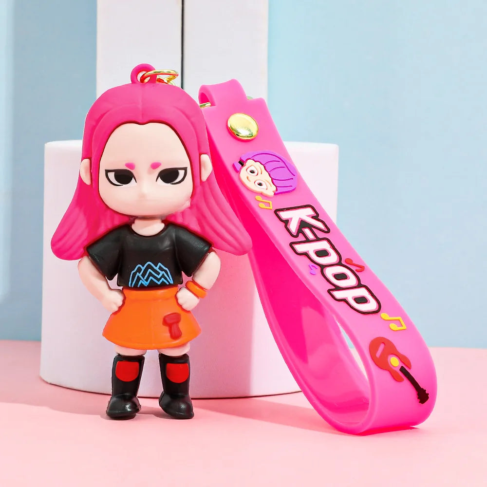 K-Pop-Sammelfigur-Schlüsselanhänger
