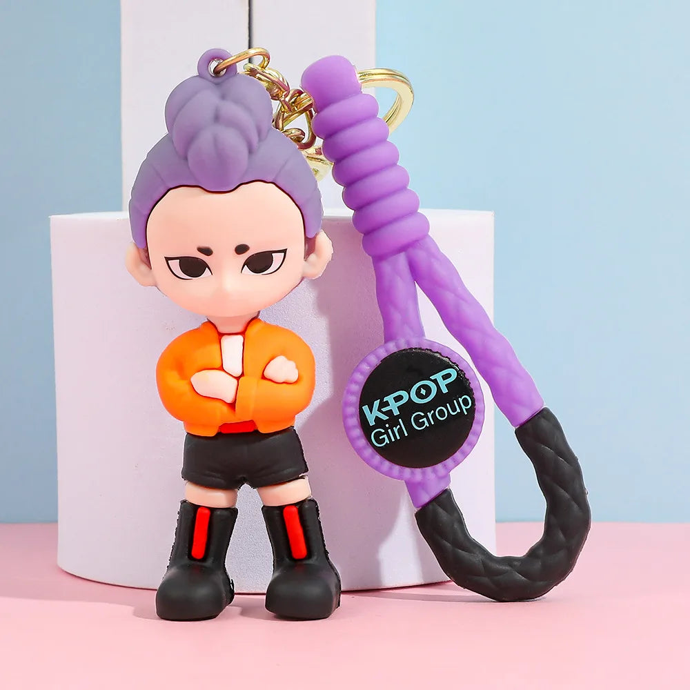 K-Pop-Sammelfigur-Schlüsselanhänger