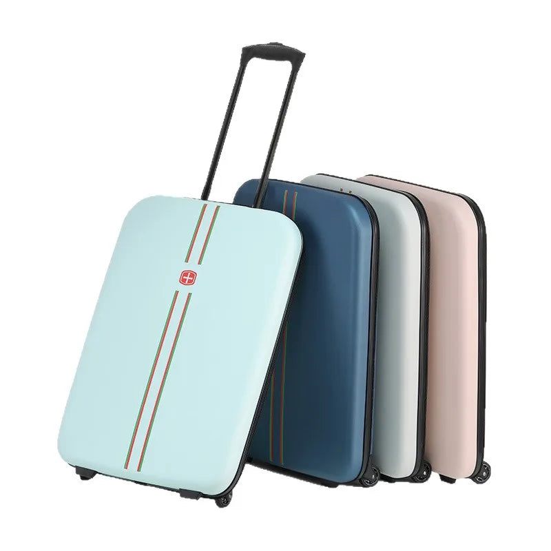 Foldable Rolling Suitcase – Collapsible Luggage
