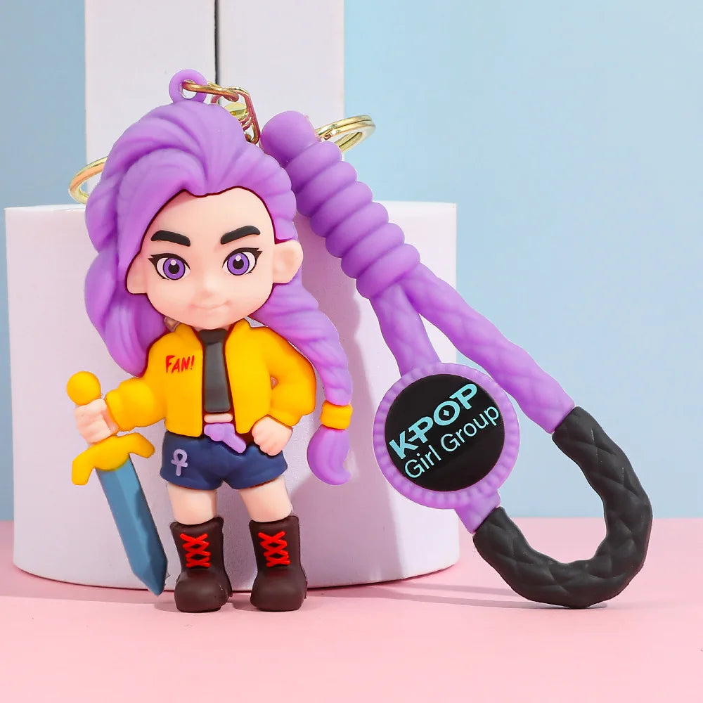 K-Pop-Sammelfigur-Schlüsselanhänger