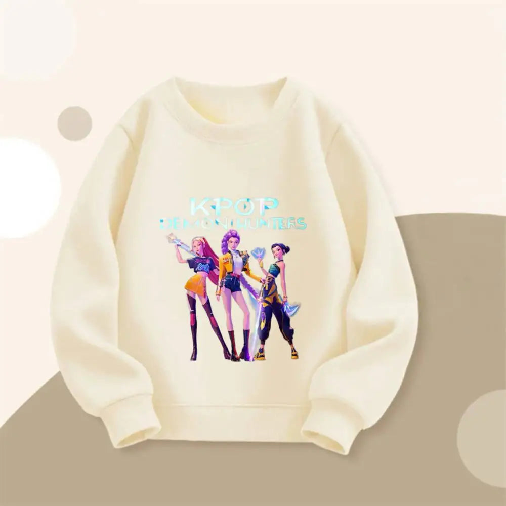 Sweatshirt KPop in Various Colors for Kids from 18 M to 7 Years