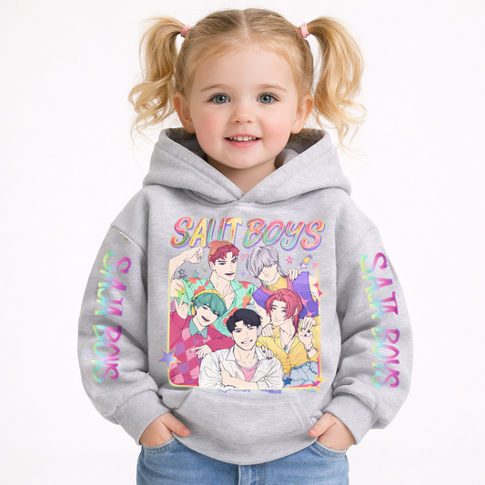 Hoodie KPop in Various Colors for Ages 3 to 14