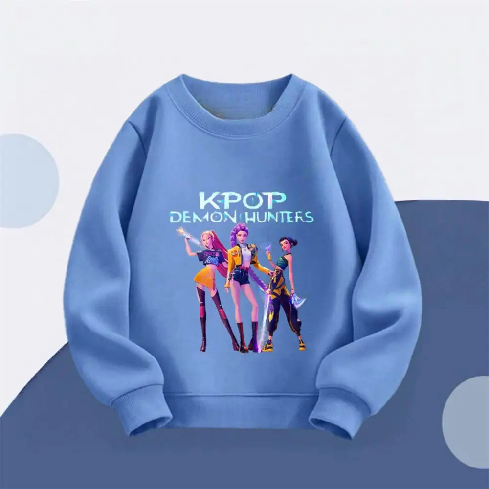 Sweatshirt KPop in Various Colors for Kids from 18 M to 7 Years