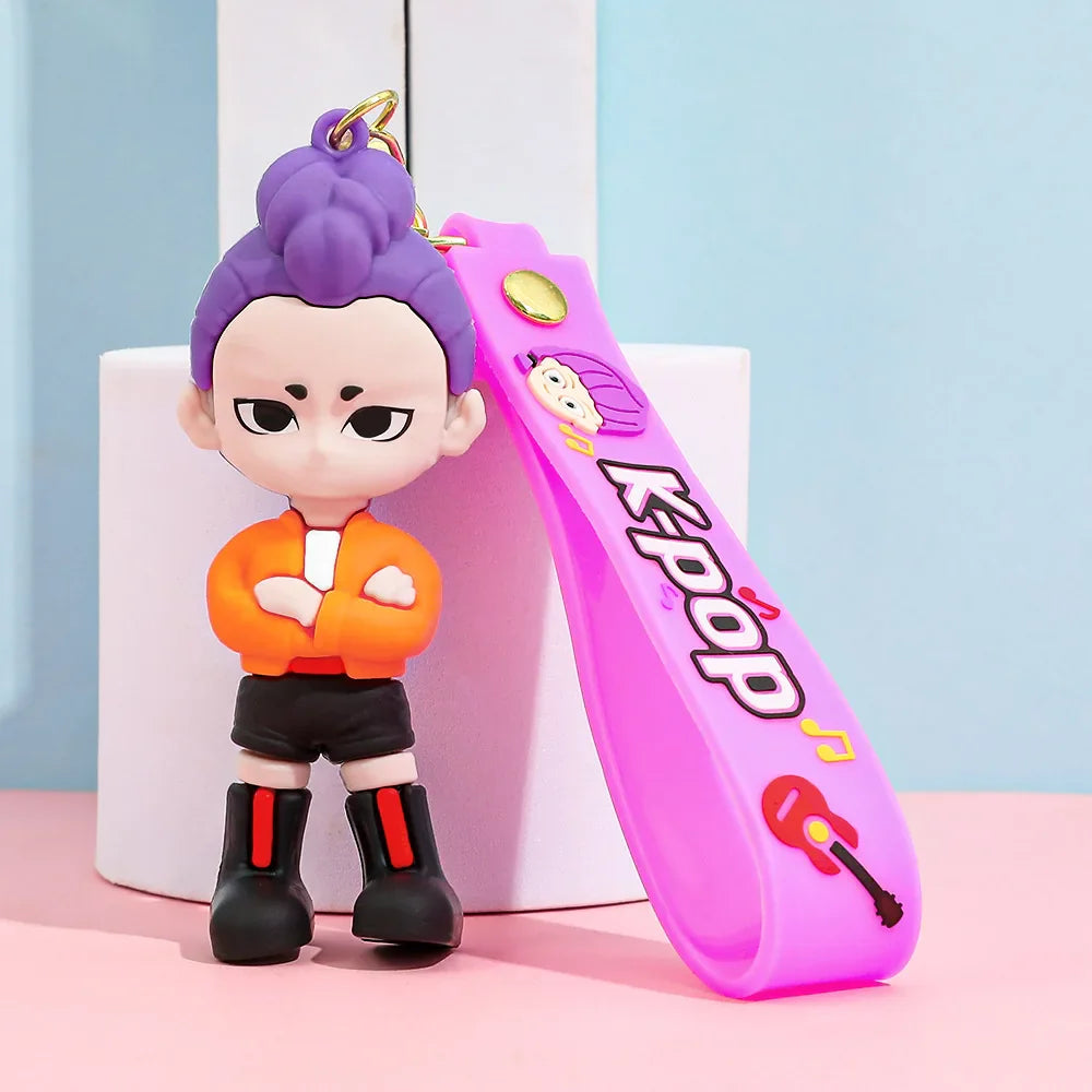 K-Pop-Sammelfigur-Schlüsselanhänger