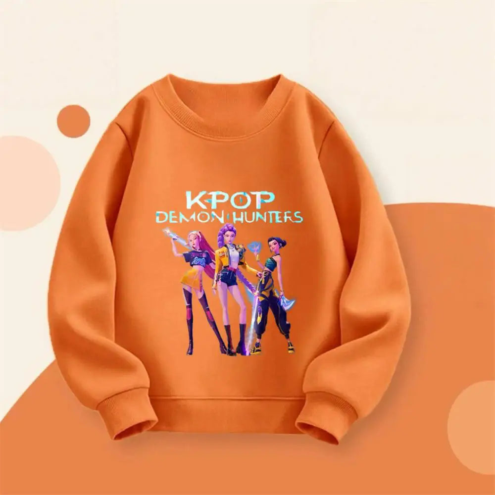 Sweatshirt KPop in Various Colors for Kids from 18 M to 7 Years