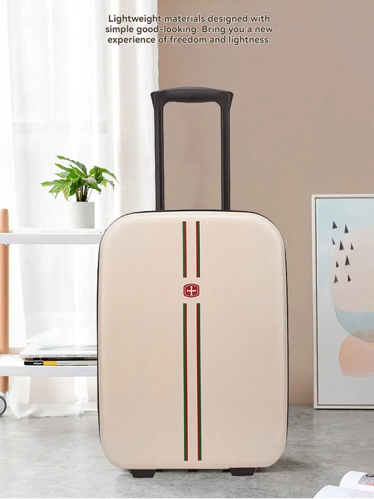 Foldable Rolling Suitcase – Collapsible Luggage