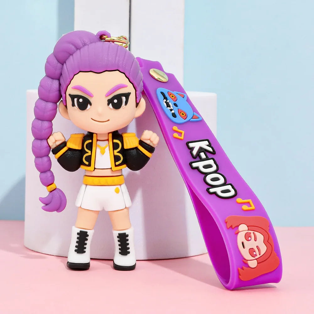 K-Pop-Sammelfigur-Schlüsselanhänger