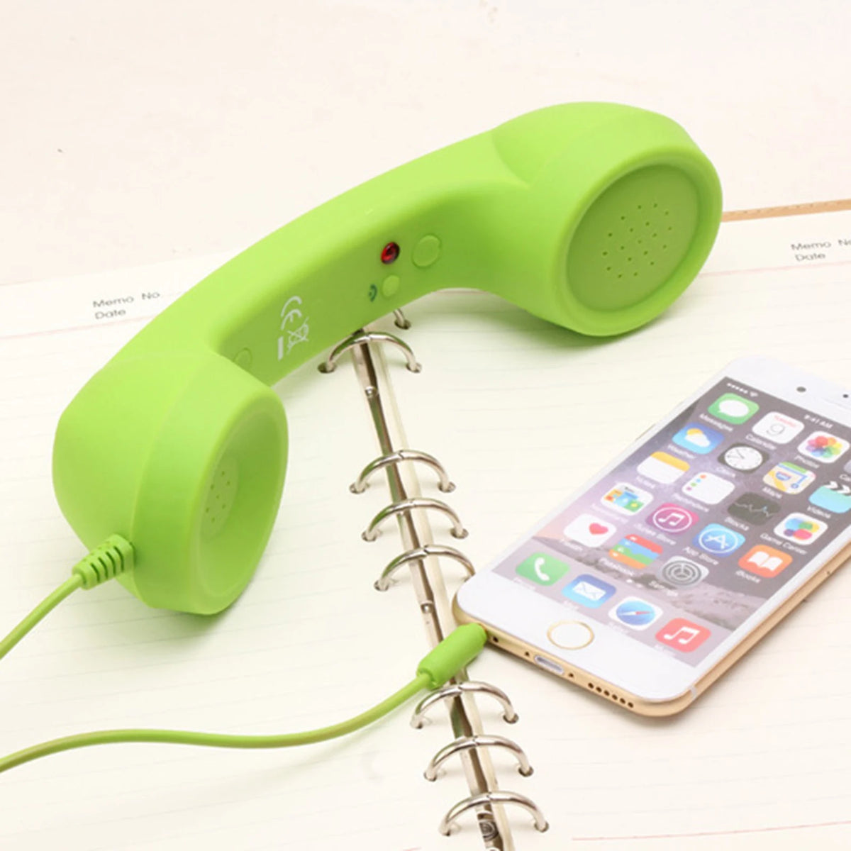 Retro Phone Handset – 3.5mm Wired Headset