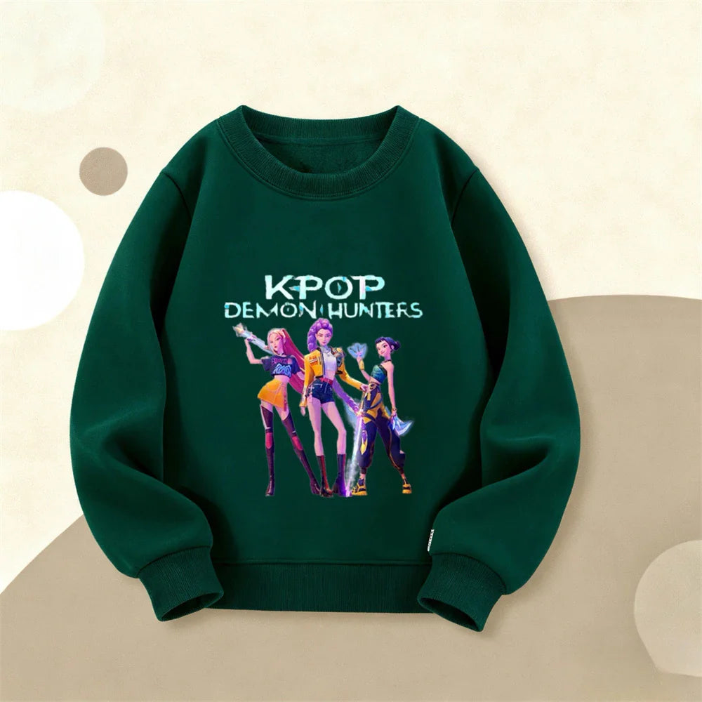 Sweatshirt KPop in Various Colors for Kids from 18 M to 7 Years