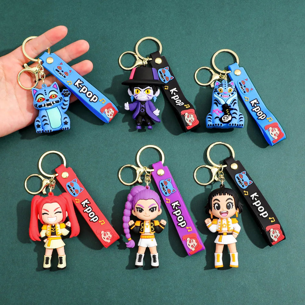 K-Pop-Sammelfigur-Schlüsselanhänger