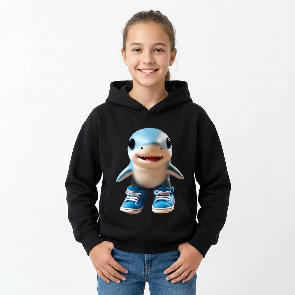 Sweatshirt Meme Viral Italian Brainrot Tendência Idades 3–14