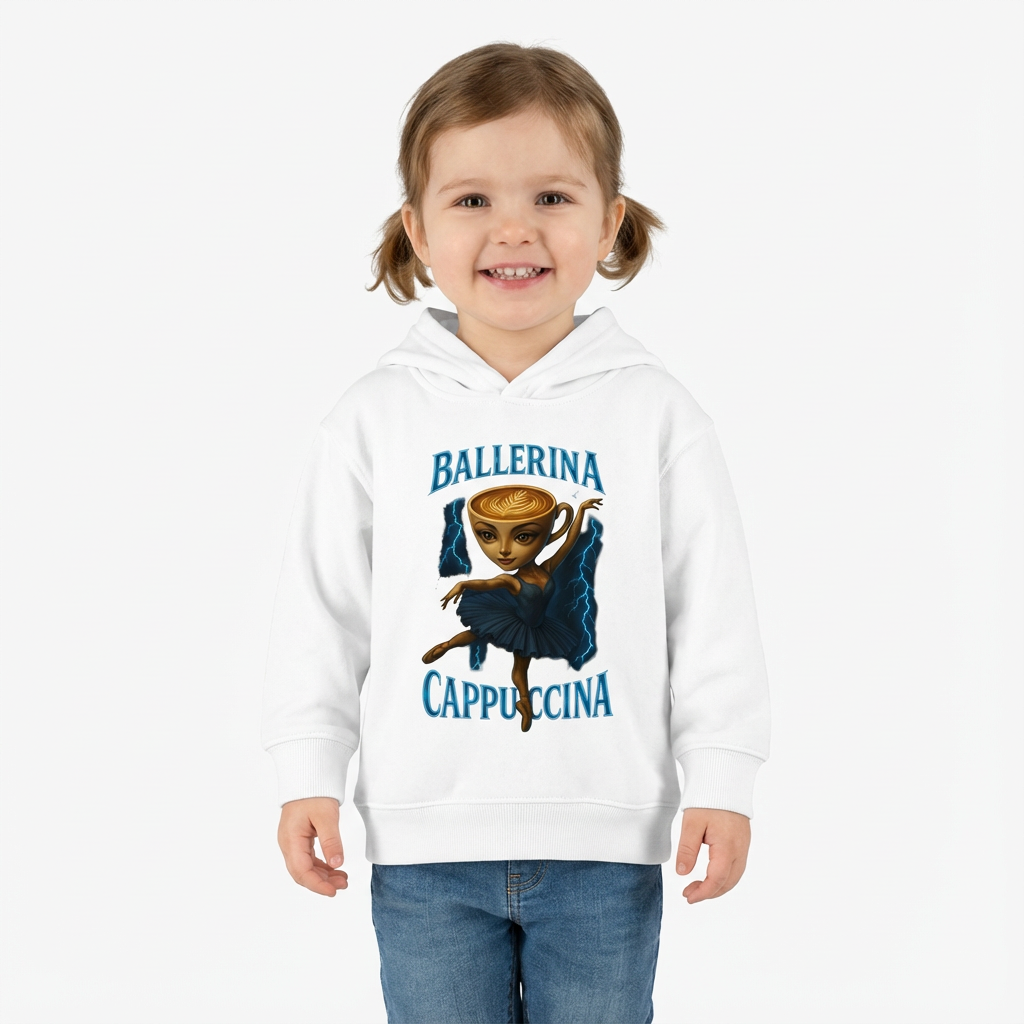 Sweatshirt Meme Viral Italian Brainrot Tendência Idades 3–14