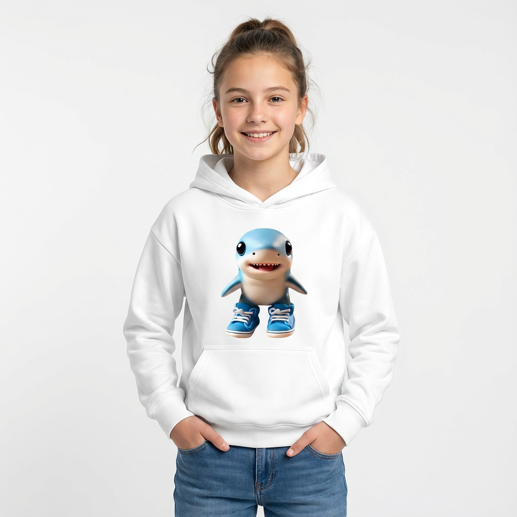 Sweatshirt Meme Viral Italian Brainrot Tendência Idades 3–14