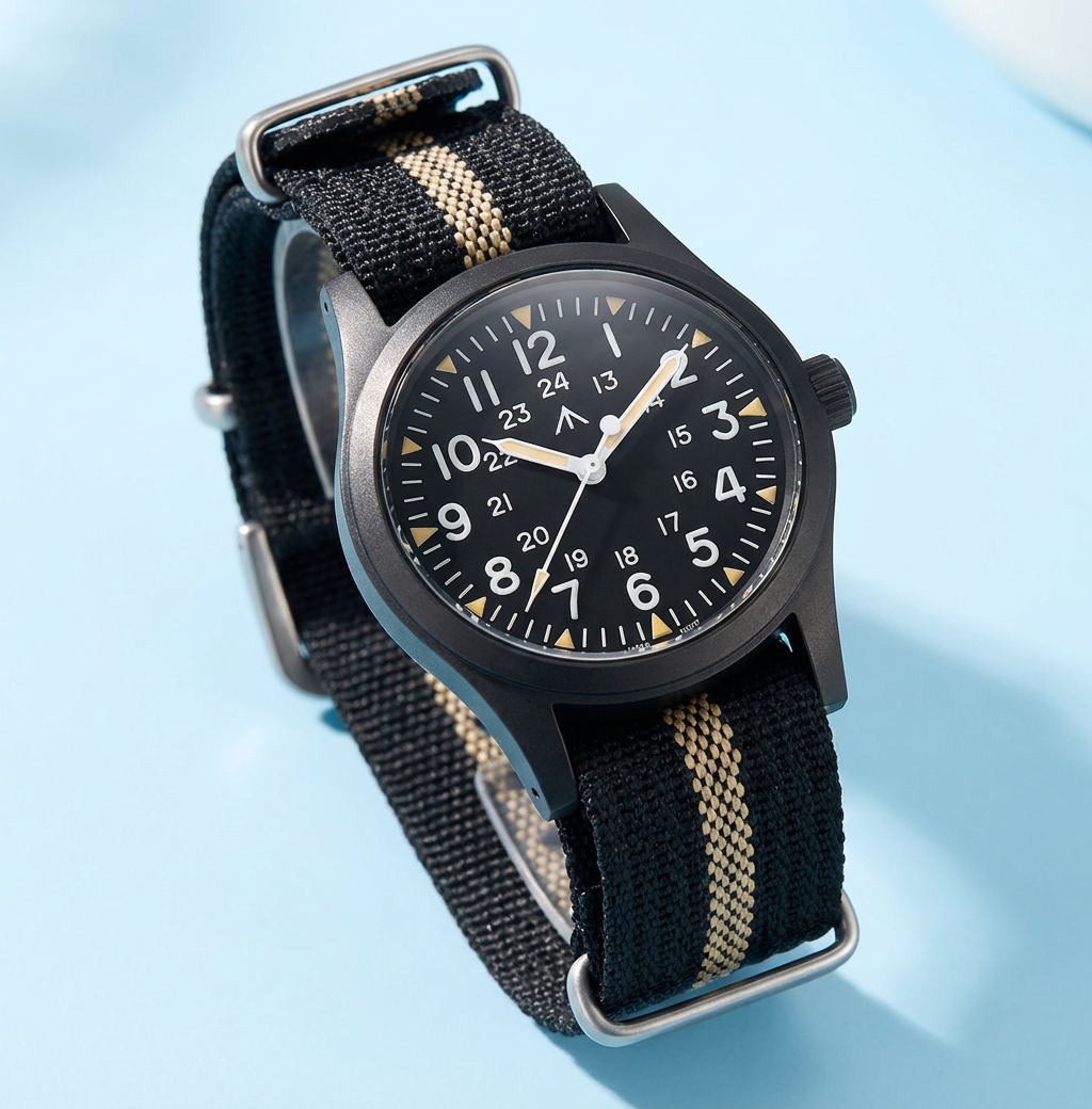 Vintage Military Field Watch – 38mm