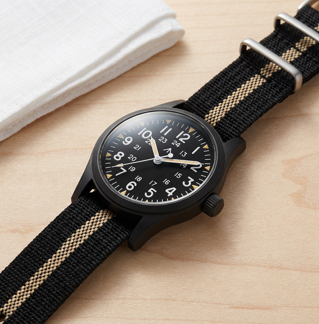 Vintage Military Field Watch – 38mm
