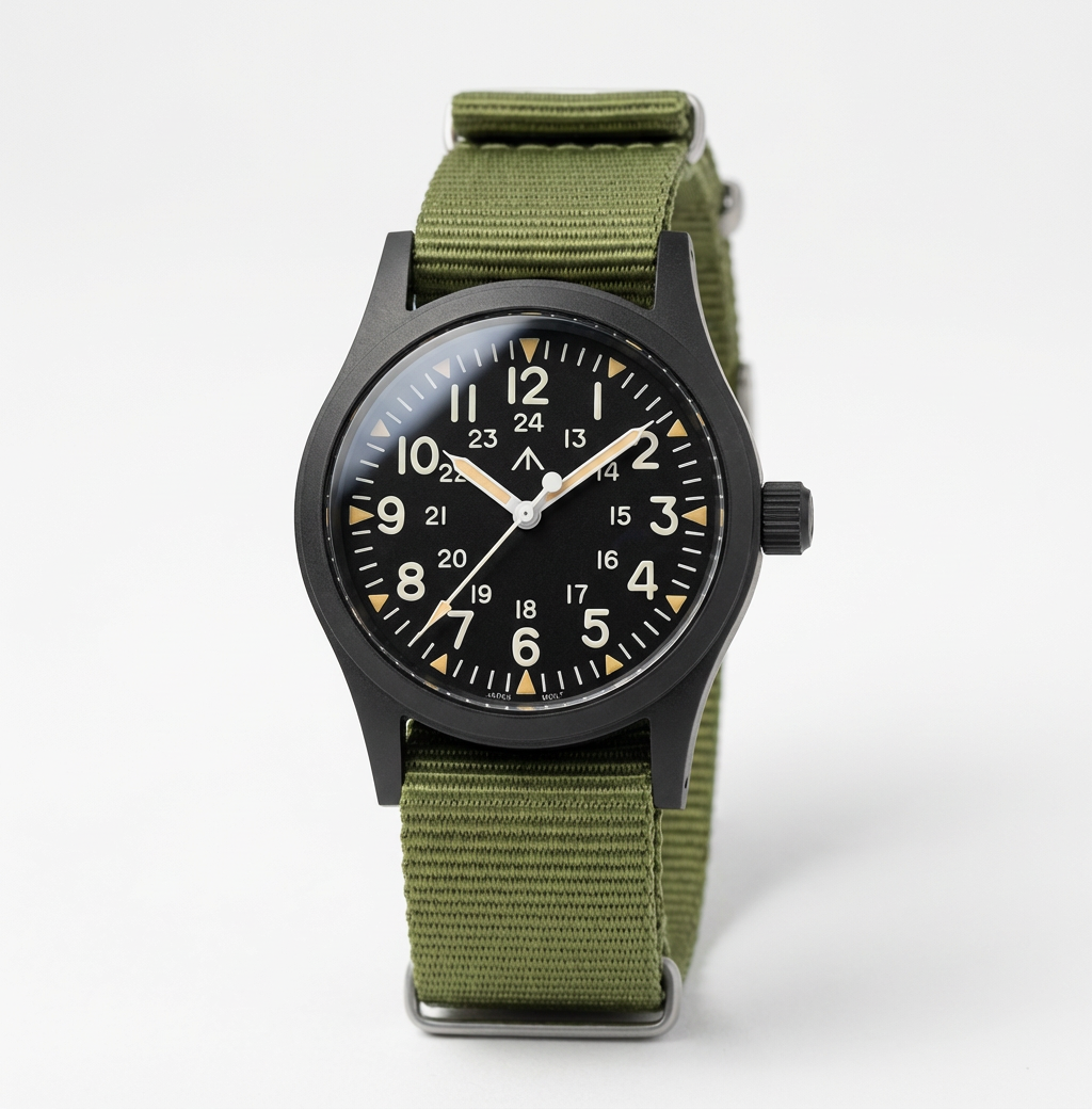 Vintage Military Field Watch – 38mm