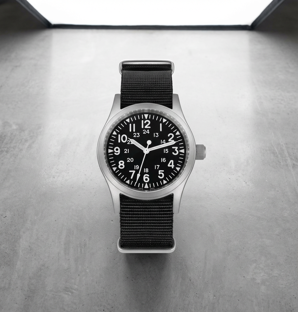 Vintage Military Field Watch – 38mm