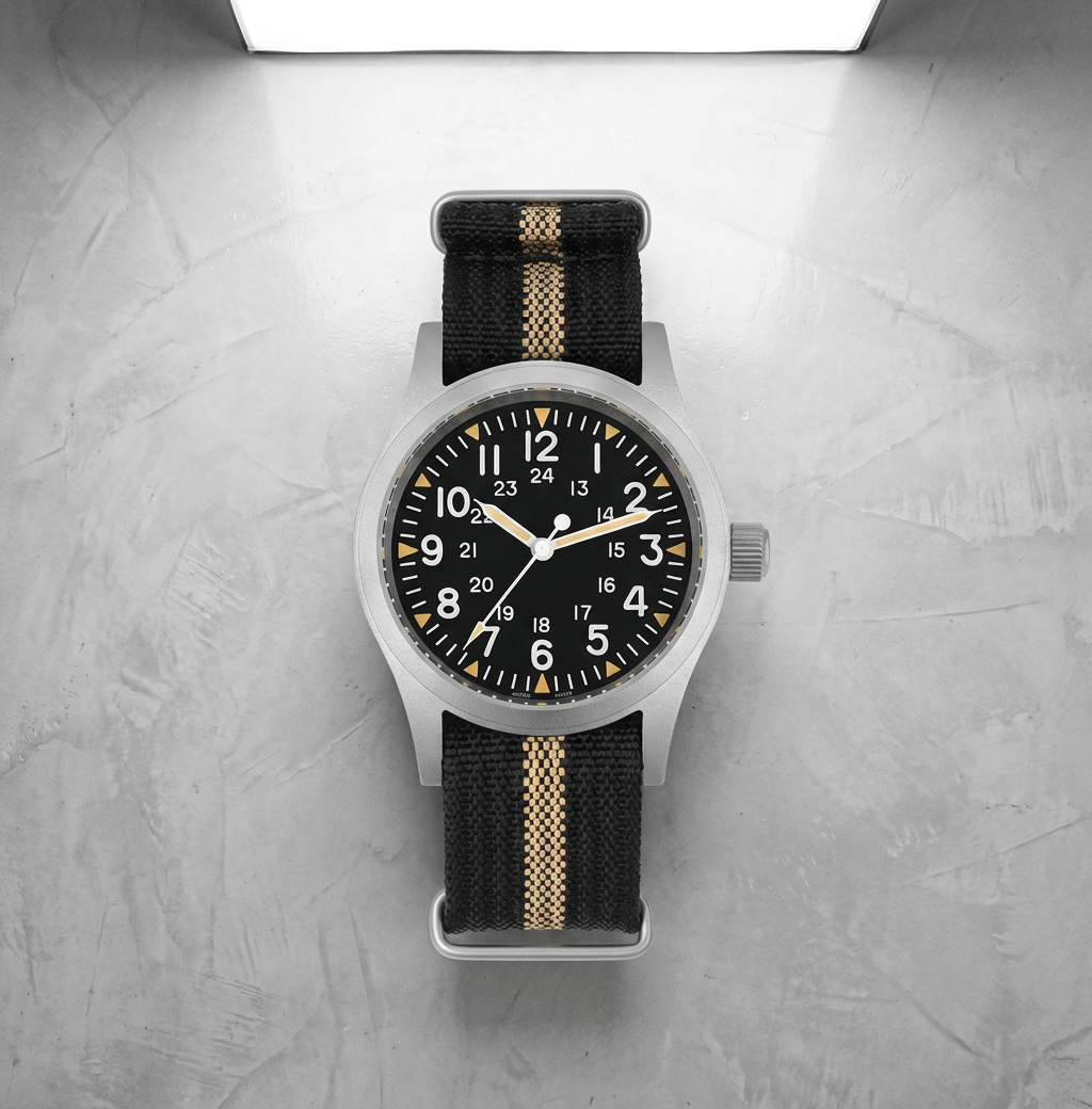 Vintage Military Field Watch – 38mm