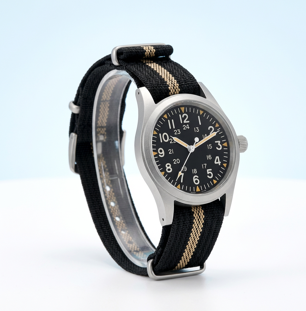 Vintage Military Field Watch – 38mm
