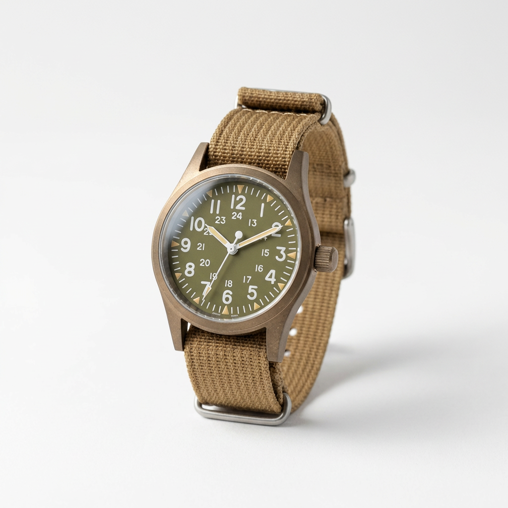 Vintage Military Field Watch – 38mm