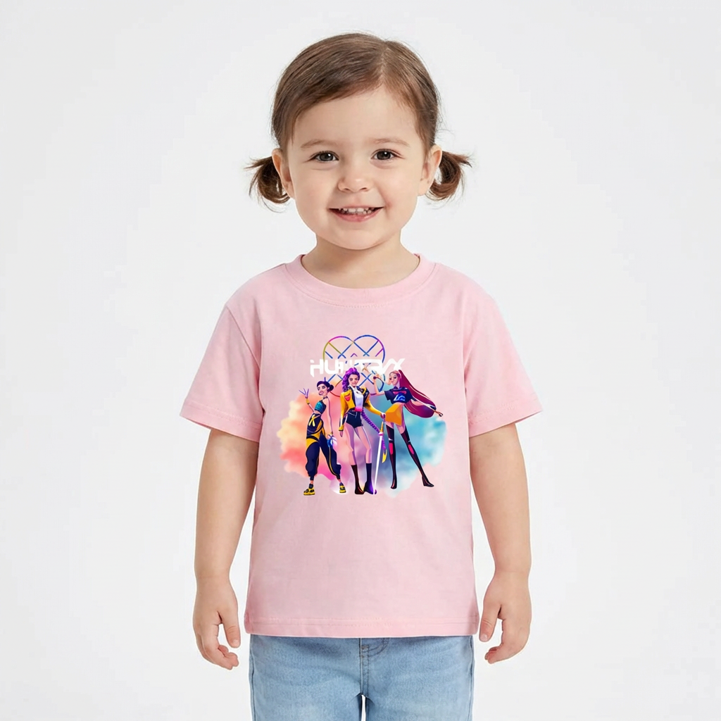 Trendy KPop T-shirt til børn (1-7 år)