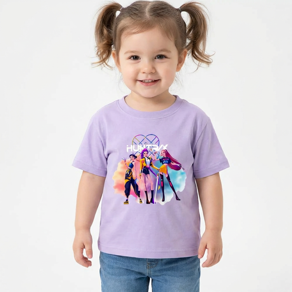 Trendy KPop T-shirt til børn (1-7 år)