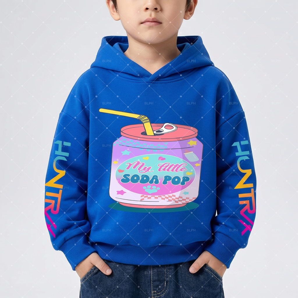 Sweat à capuche KPop viral Soda Pop (3-14 ans)