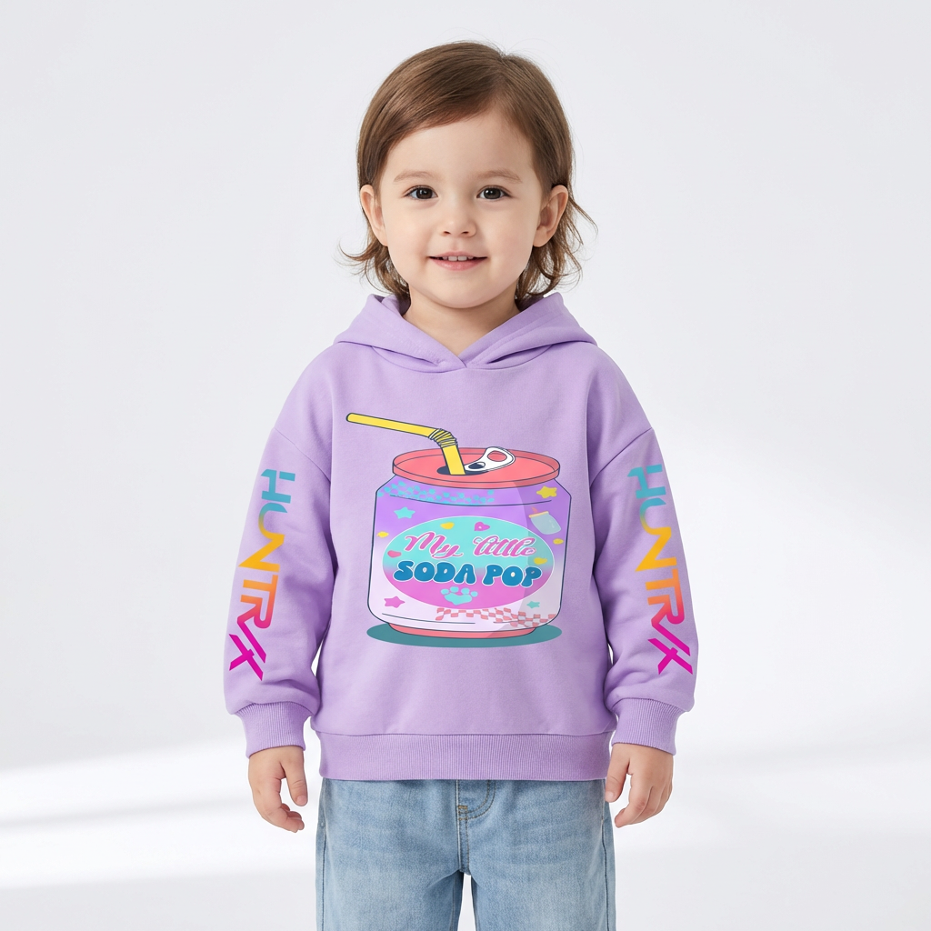 Sweat à capuche KPop viral Soda Pop (3-14 ans)