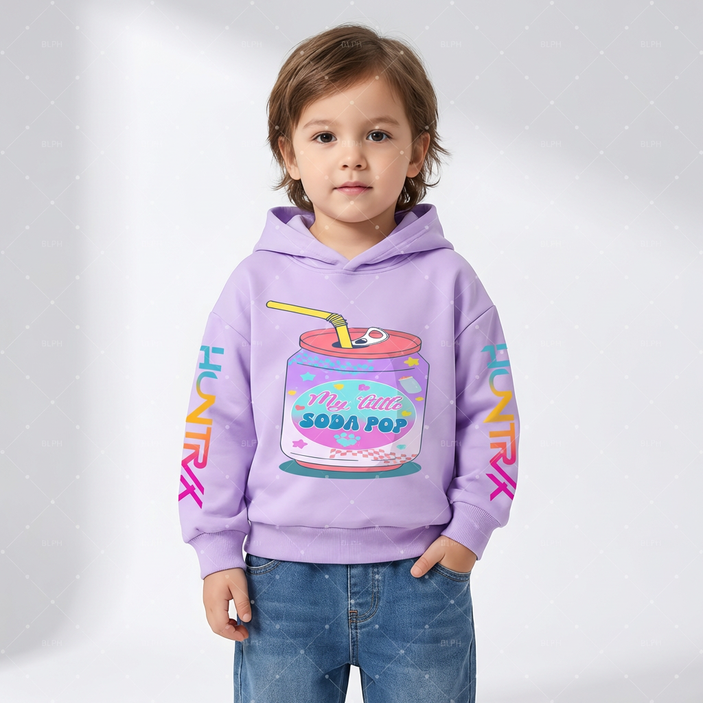 Sweat à capuche KPop viral Soda Pop (3-14 ans)