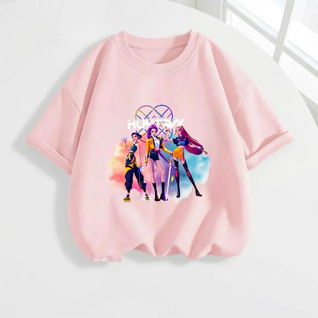 Trendy KPop T-shirt til børn (1-7 år)