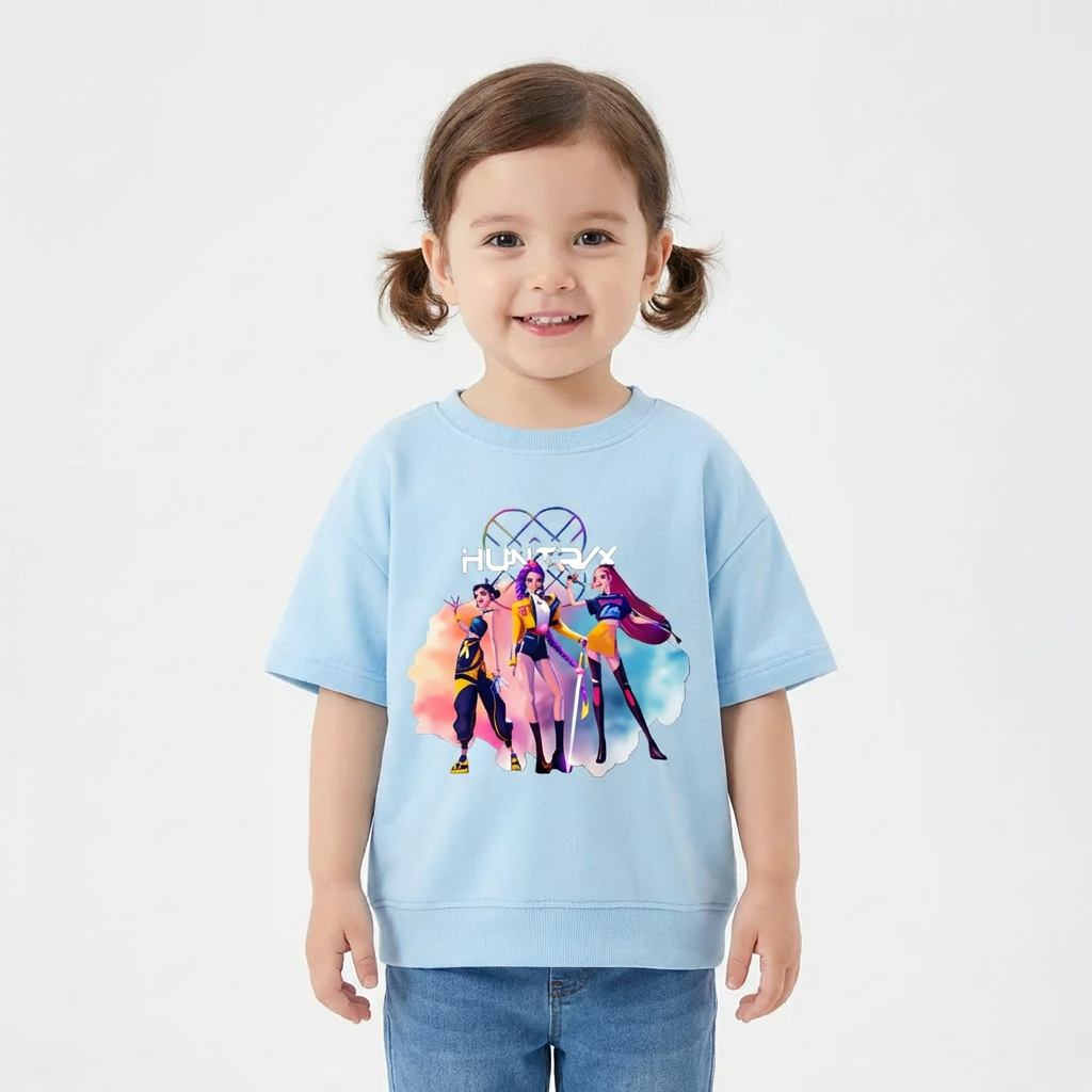 Trendy KPop T-shirt til børn (1-7 år)