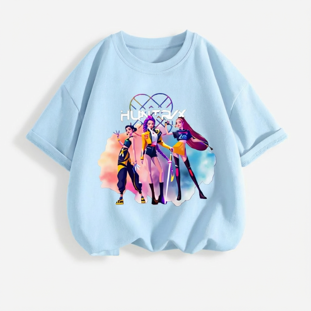 Trendy KPop T-shirt til børn (1-7 år)