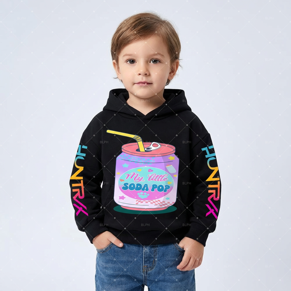 Sweat à capuche KPop viral Soda Pop (3-14 ans)