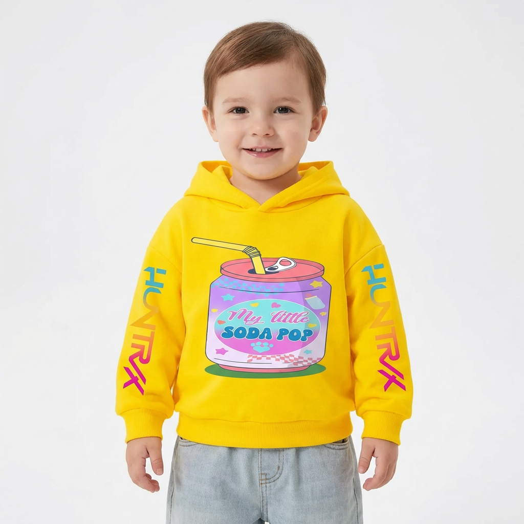 Sweat à capuche KPop viral Soda Pop (3-14 ans)