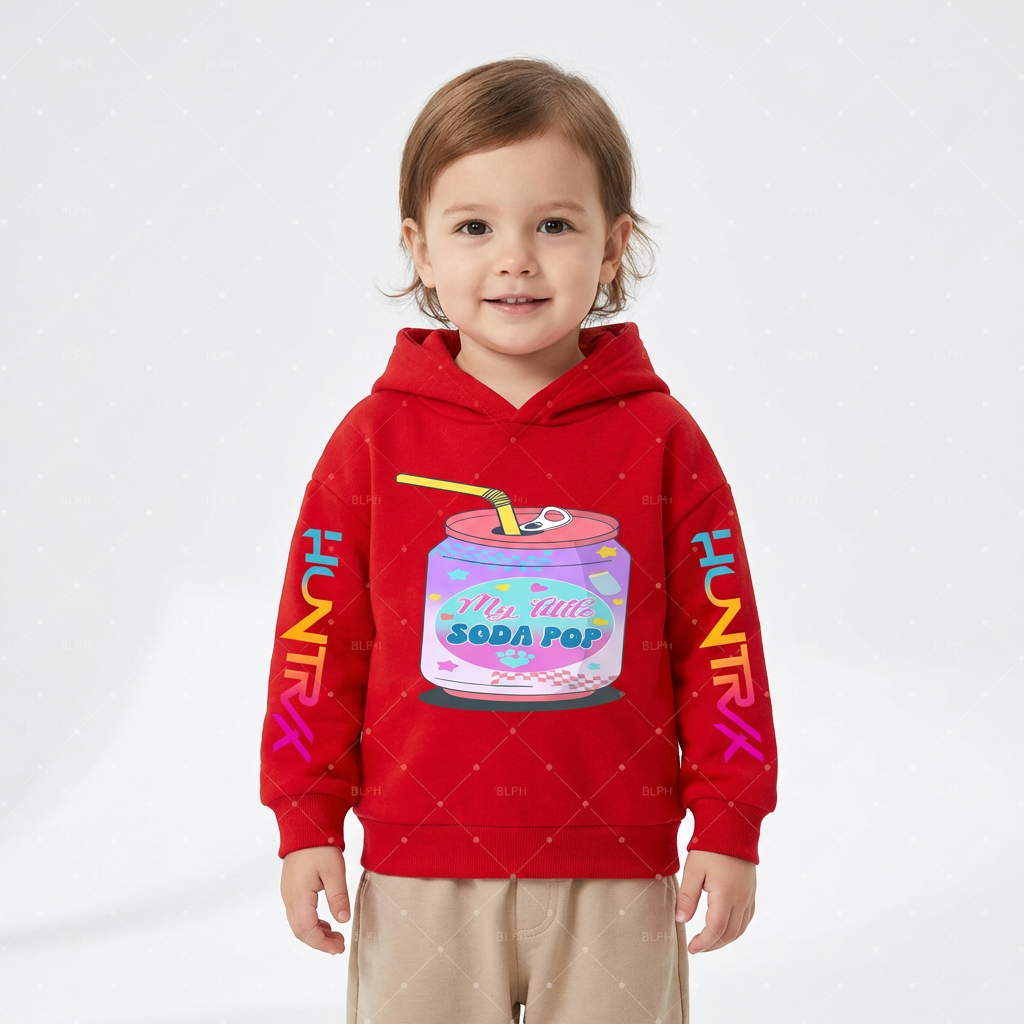 Sweat à capuche KPop viral Soda Pop (3-14 ans)